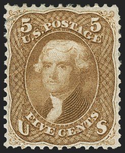 Sale 1156, Lot 3349, 1861-66 Issue (Scott 56-78)