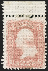 Sale 1156, Lot 3358, 1867-68 Grilled Issue and Re-Issue (Scott 79-111)