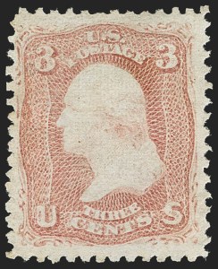 Sale 1156, Lot 3360, 1867-68 Grilled Issue and Re-Issue (Scott 79-111)