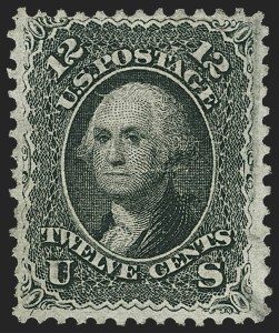 Sale 1156, Lot 3363, 1867-68 Grilled Issue and Re-Issue (Scott 79-111)