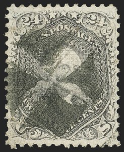 Sale 1156, Lot 3364, 1867-68 Grilled Issue and Re-Issue (Scott 79-111)