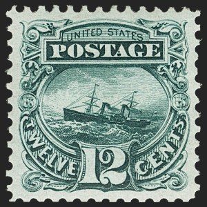 Sale 1156, Lot 3384, 1875 Re-Issue of 1869 Pictorial Issue (Scott 123-133a)