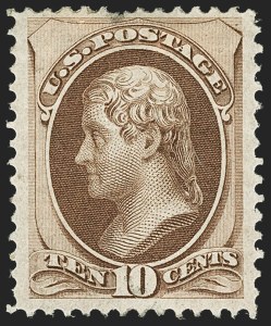 Sale 1156, Lot 3393, 1870-83 Bank Note Issues (Scott 134-229)
