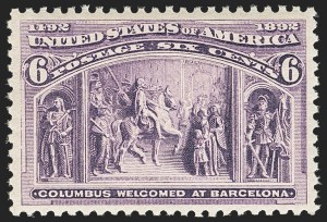 Sale 1156, Lot 3407, 1893 Columbian Issue (Scott 230-245)