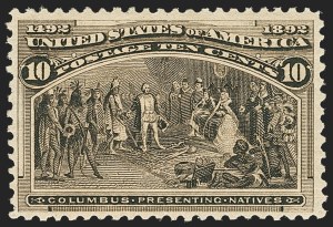 Sale 1156, Lot 3410, 1893 Columbian Issue (Scott 230-245)