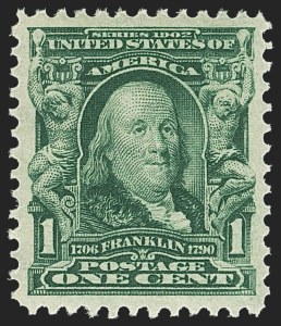 Sale Number 1156, Lot Number 3457, 1902-08 Issues (Scott 300-320)