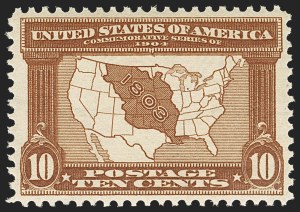 Sale Number 1156, Lot Number 3490, 1904 Louisiana Purchase, 1907 Jamestown Issues (Scott 323-330)
