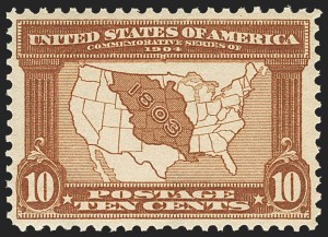 Sale Number 1156, Lot Number 3491, 1904 Louisiana Purchase, 1907 Jamestown Issues (Scott 323-330)