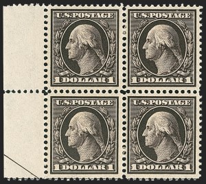 Sale 1156, Lot 3513, 1908-10 Washington-Franklin Issues (Scott 331-356)