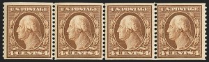 Sale 1156, Lot 3520, 1908-10 Washington-Franklin Issues (Scott 331-356)