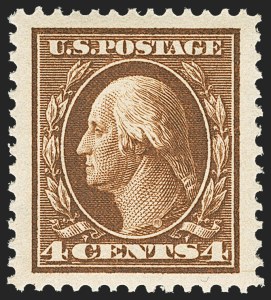 Sale Number 1156, Lot Number 3544, 1910-13 Washington-Franklin Issue (Scott 374-396)
