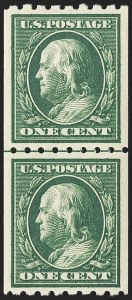 Sale Number 1156, Lot Number 3556, 1910-13 Washington-Franklin Issue (Scott 374-396)