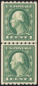 Sale 1156, Lot 3572, 1912-14 Washington-Franklin Issues (Scott 405-423)