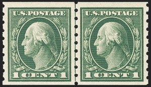 Sale 1156, Lot 3574, 1912-14 Washington-Franklin Issues (Scott 405-423)
