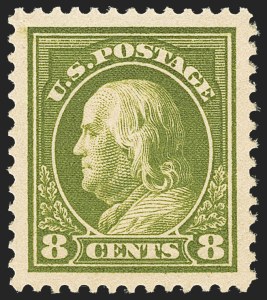 Sale 1156, Lot 3576, 1912-14 Washington-Franklin Issues (Scott 405-423)