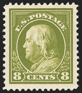 Sale 1156, Lot 3577, 1912-14 Washington-Franklin Issues (Scott 405-423)