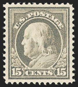 Sale 1156, Lot 3583, 1912-14 Washington-Franklin Issues (Scott 405-423)