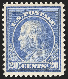 Sale 1156, Lot 3585, 1912-14 Washington-Franklin Issues (Scott 405-423)