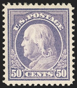 Sale 1156, Lot 3588, 1912-14 Washington-Franklin Issues (Scott 405-423)
