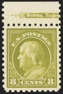 Sale Number 1156, Lot Number 3605, 1913-15 Washington-Franklin Issues (Scott 424-440)