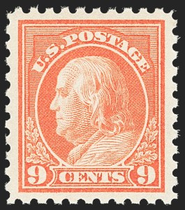 Sale 1156, Lot 3607, 1913-15 Washington-Franklin Issues (Scott 424-440)