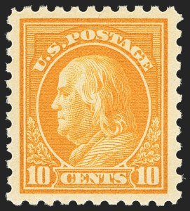 Sale 1156, Lot 3608, 1913-15 Washington-Franklin Issues (Scott 424-440)