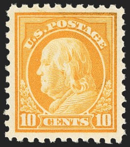 Sale Number 1156, Lot Number 3609, 1913-15 Washington-Franklin Issues (Scott 424-440)