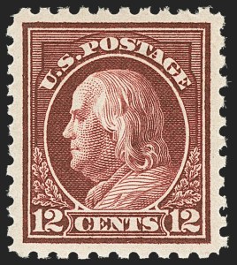 Sale Number 1156, Lot Number 3612, 1913-15 Washington-Franklin Issues (Scott 424-440)