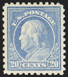 Sale Number 1156, Lot Number 3615, 1913-15 Washington-Franklin Issues (Scott 424-440)