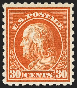 Sale 1156, Lot 3618, 1913-15 Washington-Franklin Issues (Scott 424-440)