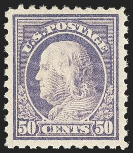 Sale Number 1156, Lot Number 3620, 1913-15 Washington-Franklin Issues (Scott 424-440)