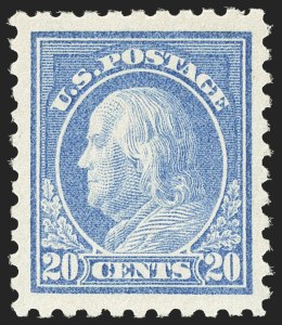 Sale Number 1156, Lot Number 3668, 1916-17 Washington-Franklin Issues (Scott 462-480)
