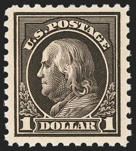 Sale Number 1156, Lot Number 3673, 1916-17 Washington-Franklin Issues (Scott 462-480)