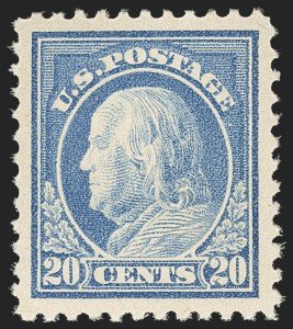 Sale 1156, Lot 3727, 1917-19 Washington-Franklin Issues, cont. (Scott 498-524)