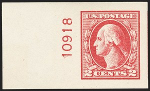 Sale 1156, Lot 3747, 1918-20 Washington-Franklin Issues (Scott 525-547)