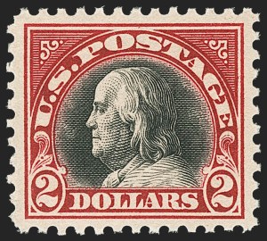 Sale 1156, Lot 3752, 1918-20 Washington-Franklin Issues (Scott 525-547)