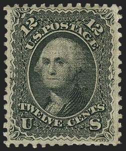 Sale 1159, Lot 103, 1867-68 Grilled Issue (Scott 79-101)