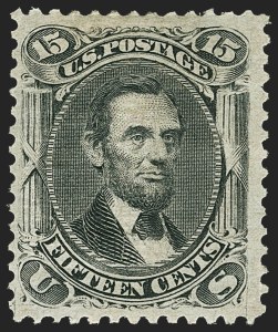 Sale 1159, Lot 108, 1867-68 Grilled Issue (Scott 79-101)