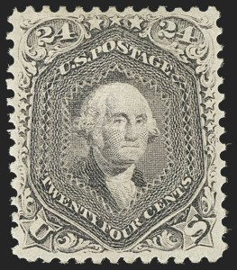 Sale 1159, Lot 116, 1867-68 Grilled Issue (Scott 79-101)