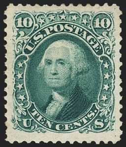 Sale Number 1159, Lot Number 124, 1875 Re-Issue of 1861-66 Issue (Scott 102-111) Sale Number 1159, Lot Number 124, 1875 Re-Issue of 1861-66 Issue (Scott 102-111)