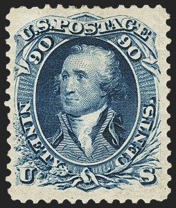 Sale 1159, Lot 133, 1875 Re-Issue of 1861-66 Issue (Scott 102-111)