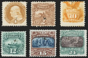 Sale 1159, Lot 134, 1869 Pictorial Issue (Scott 112-122)