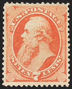 Sale 1159, Lot 156, 1870-71 National Bank Note Co. Issues (Scott 134-155)