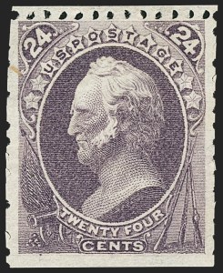 Sale 1159, Lot 176, 1875 Continental Bank Note Co. Hard Paper Special Printing (Scott 167-177, 180)