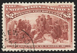 Sale 1159, Lot 202, 1893 Columbian Issue (Scott 230-245)