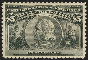 Sale Number 1159, Lot Number 206, 1893 Columbian Issue (Scott 230-245) Sale Number 1159, Lot Number 206, 1893 Columbian Issue (Scott 230-245)