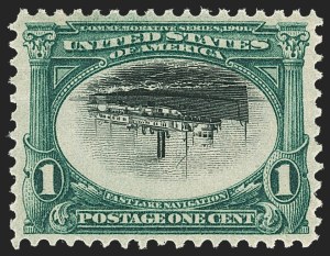 Sale Number 1159, Lot Number 212, 1901 Pan-American Issue Inverts (Scott 294a-295a)