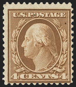 Sale 1159, Lot 228, 1908-10 Washington-Franklins and Bluish Paper Issues (Scott 331-363)