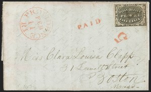 Sale 1159, Lot 23, Postmasters Provisionals