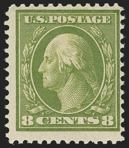 Sale 1159, Lot 232, 1908-10 Washington-Franklins and Bluish Paper Issues (Scott 331-363)